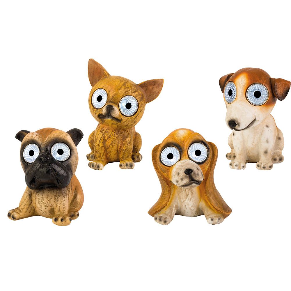 Cão de LUZ solar, vários modelos
