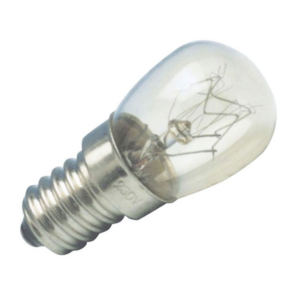 Lâmpada incandescente, E-14, 15 W, 26 x 60 mm