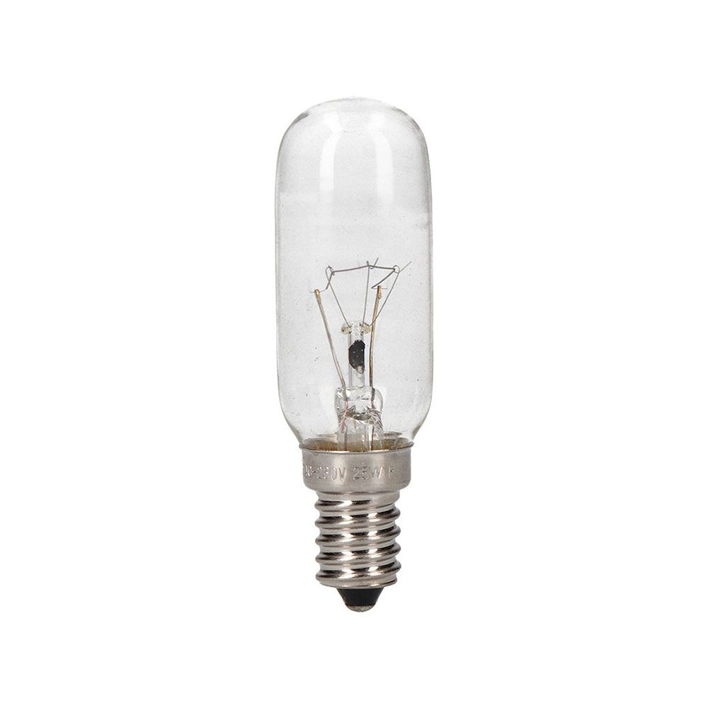 Lâmpada incandescente tubular E-14 25 W 25 x 80 mm