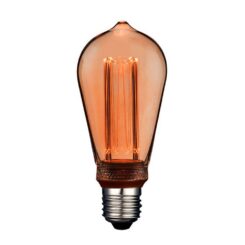 Lâmpada LED ST64 decorativa edison E27 4 W 200 LM 1800 K LUZ quente Ø64 x 142 mm