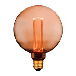Lâmpada LED globo G125 decorativa E27 4 W 200 LM 1800 K LUZ quente Ø125 x 165 mm
