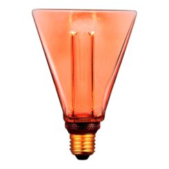 Lâmpada LED decorativa diamante E27 4 W 200 LM 1800 K LUZ quente 108 x 155 mm