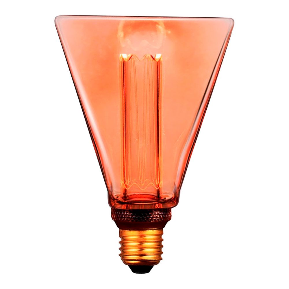Lâmpada LED decorativa diamante E27 4 W 200 LM 1800 K LUZ quente 108 x 155 mm