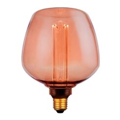 Lâmpada LED globo ST123 decorativa irregular E27 4 W 200 LM 1800 K LUZ quente Ø123 x 163 mm