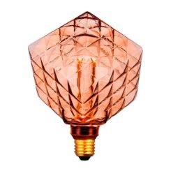 Lâmpada LED cubo S170 decorativa E27 4 W 200 LM 1800 K LUZ quente  Ø170 x 197 mm