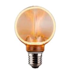 Lâmpada LED G80 halo decorativa para exterior E27 4 W 220 LM 1800 K LUZ quente Ø80 x 120 mm