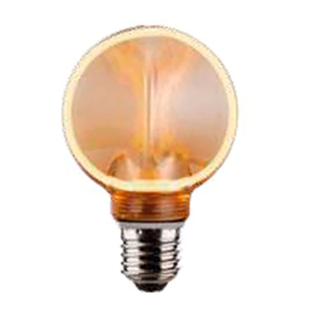 Lâmpada LED G80 halo decorativa para exterior E27 4 W 220 LM 1800 K LUZ quente Ø80 x 120 mm