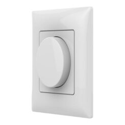 Controle tipo regulador de superfície, branco, para REF 30159, 86 x 86 x 23 mm