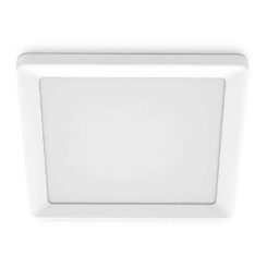 Plafon quadrado branco valen, 17 W, 2050 LM, 2200 - 6500 K, 395 x 37 x 395 mm