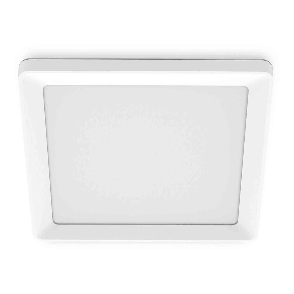 Plafon quadrado branco valen, 17 W, 2050 LM, 2200 - 6500 K, 395 x 37 x 395 mm