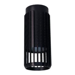 Foco 1 elemento sahara arenado, GU10, 10 W (lâmpada não incluída), preto, Ø6 x 14 cm