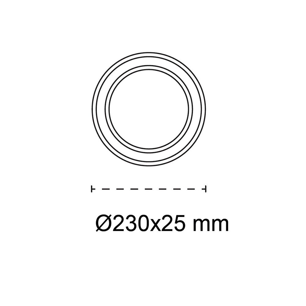 Plafon LED circular, mery, 18 W, 3CCT, 1782 LM, branco, Ø23 x 2,5 cm - Image 3