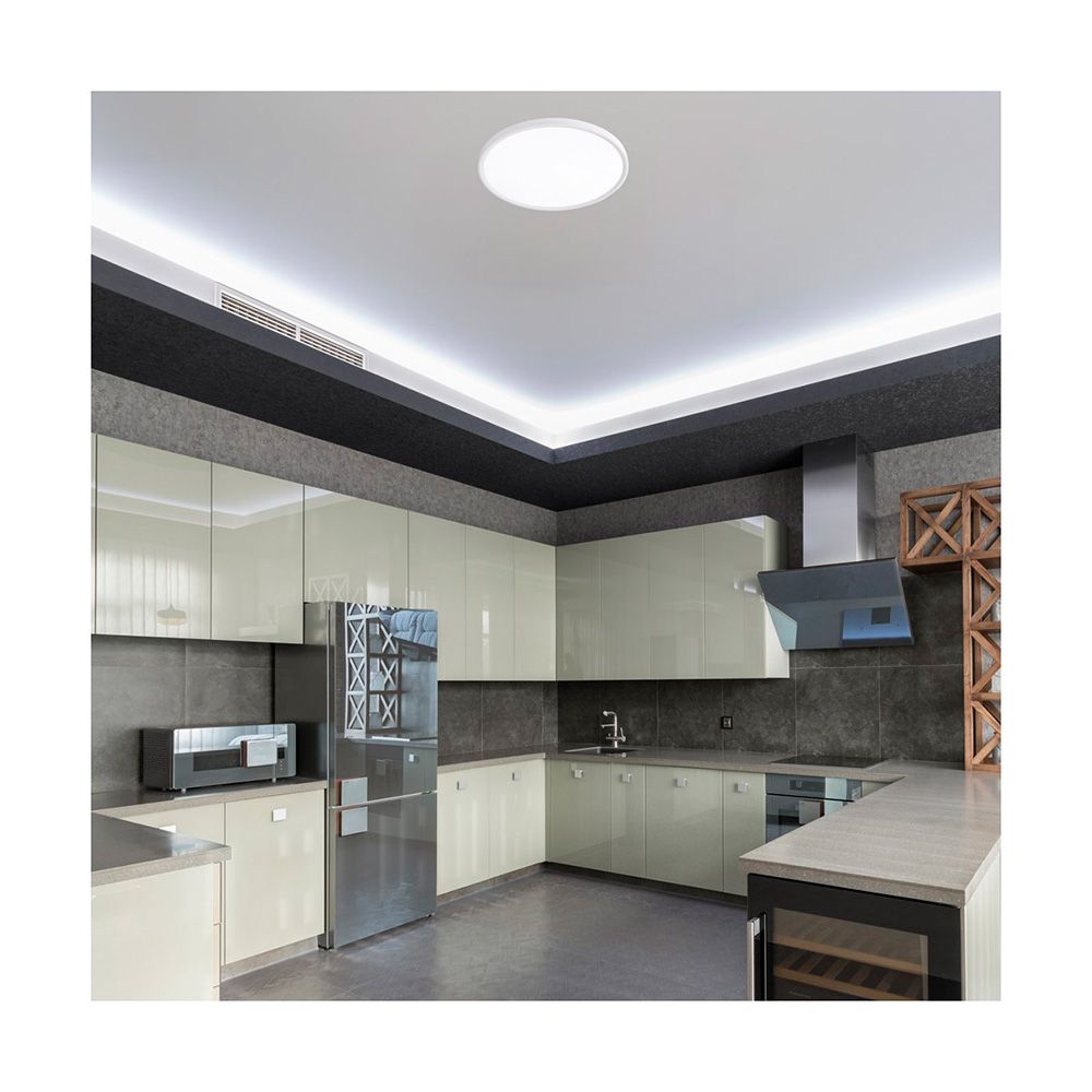 Plafon LED circular, mery, 24 W, 3CCT, 2420 LM, branco, Ø30 x 2,5 cm - Image 3