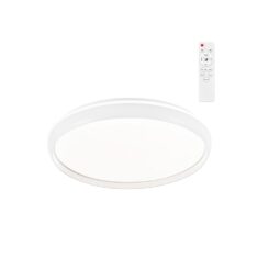 Plafon LED circular, charly, 46 W, 3CCT, 5060 LM, branco, Ø40 x 7 cm