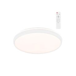 Plafon LED circular, charly, 80 W, 3CCT, 8800 LM, branco, Ø60 x 7 cm