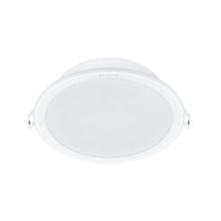 Downlight LED de embutir redondo, meson, branco, 23,5 W, 2450 LM, 3000 K, Ø215 x 35 mm