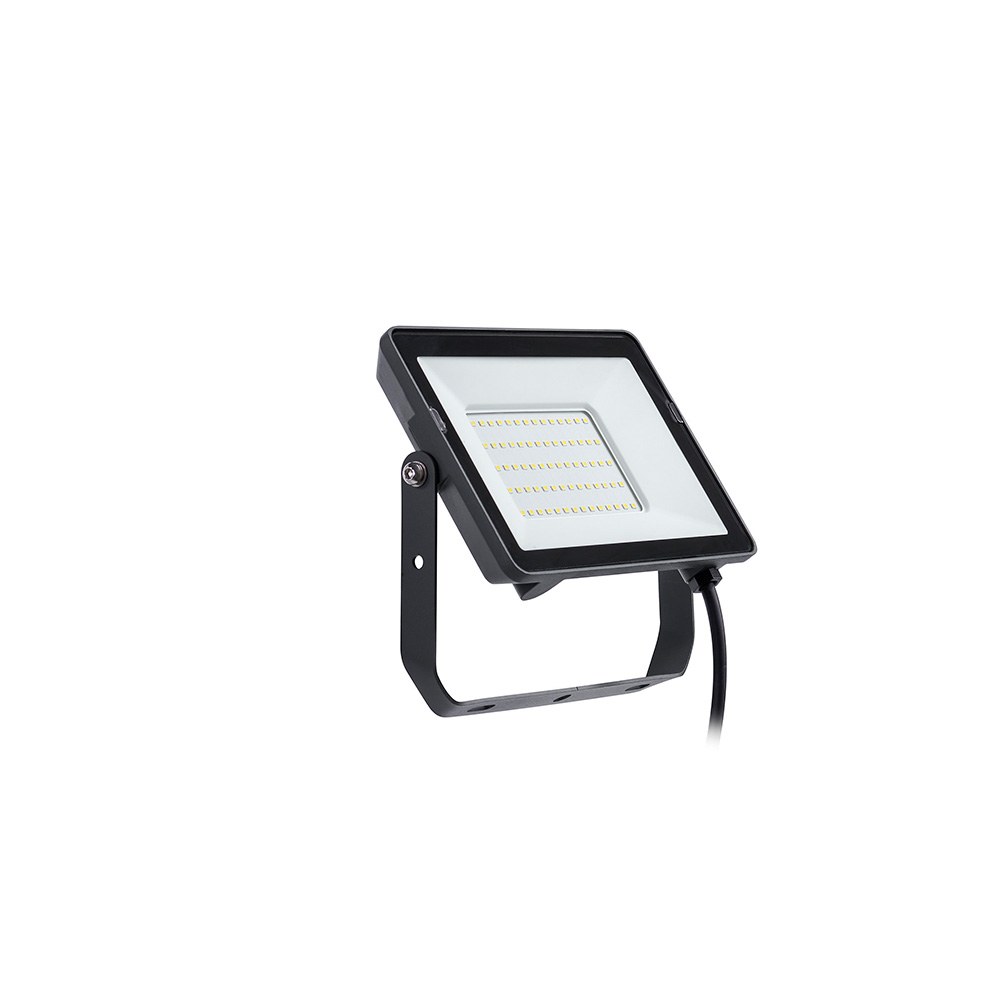 Projetor LED preto 30 W, 2820 - 3000 LM, 4000 K, 190 x 27 x 156 mm