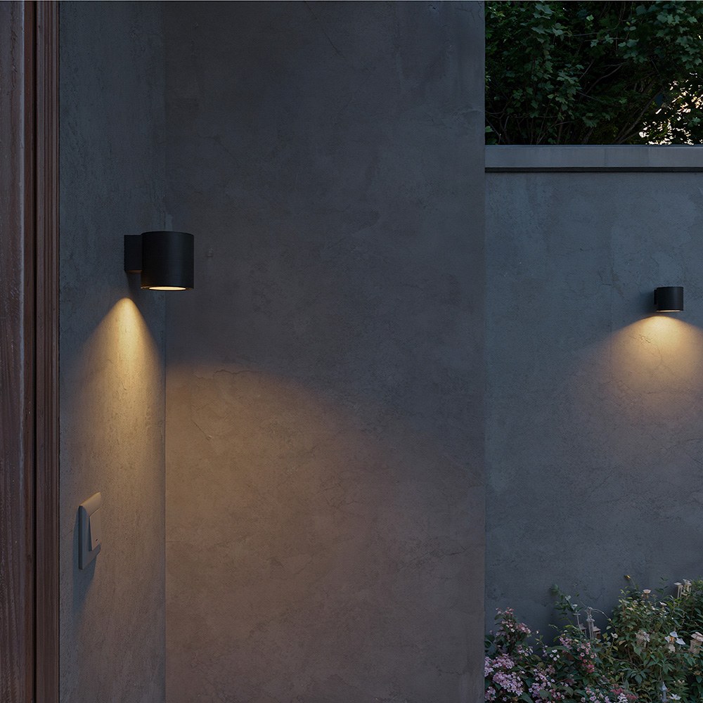 Aplique de exterior LED fylx, 5 W, COR preta - Image 3
