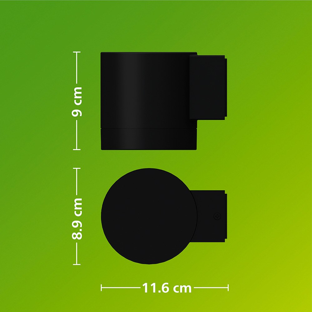 Aplique de exterior LED fylx, 5 W, COR preta - Image 4