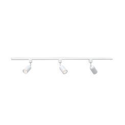 Sistema de calha easylink com 3 projetores shea 5 W, COR branca