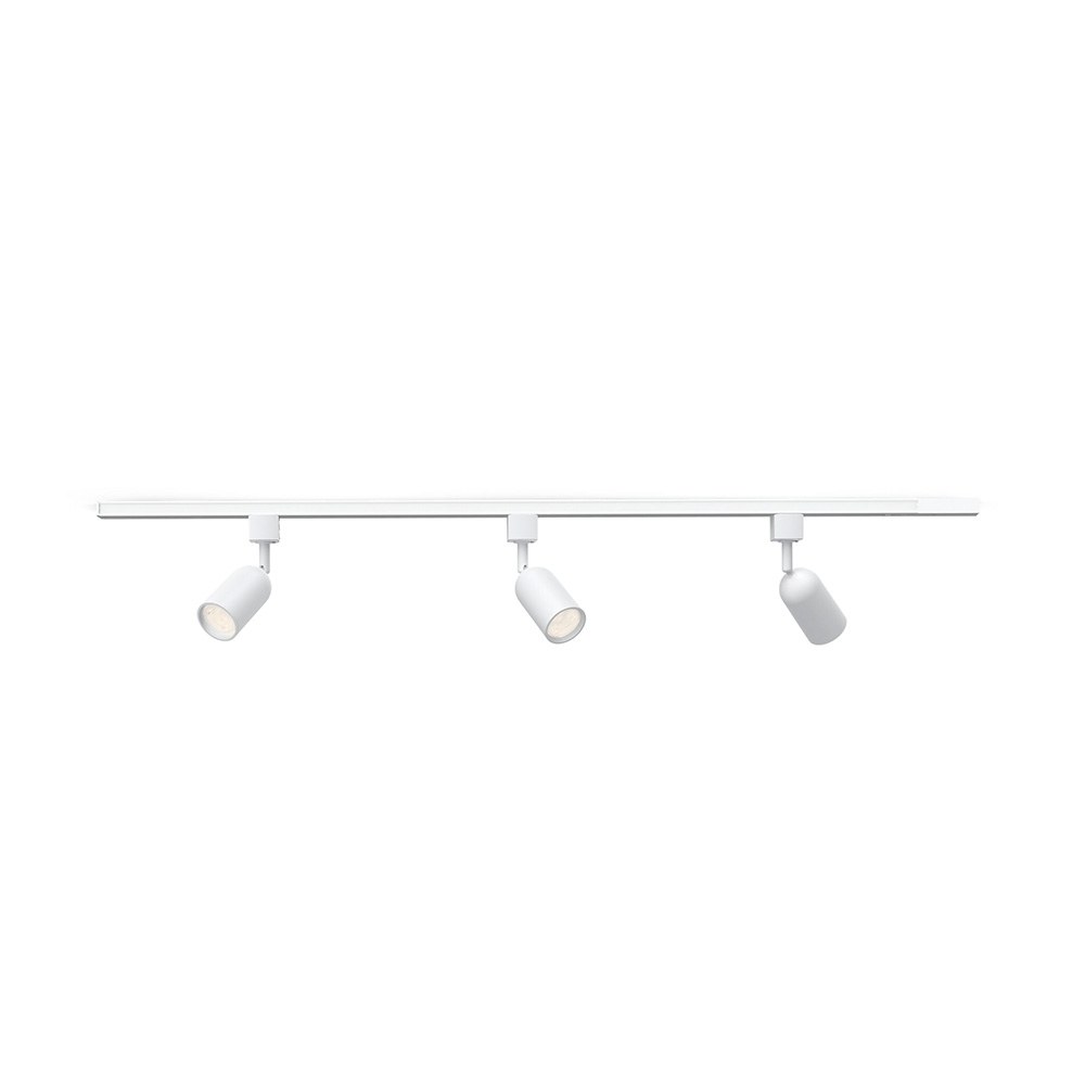 Sistema de calha easylink com 3 projetores shea 5 W, COR branca