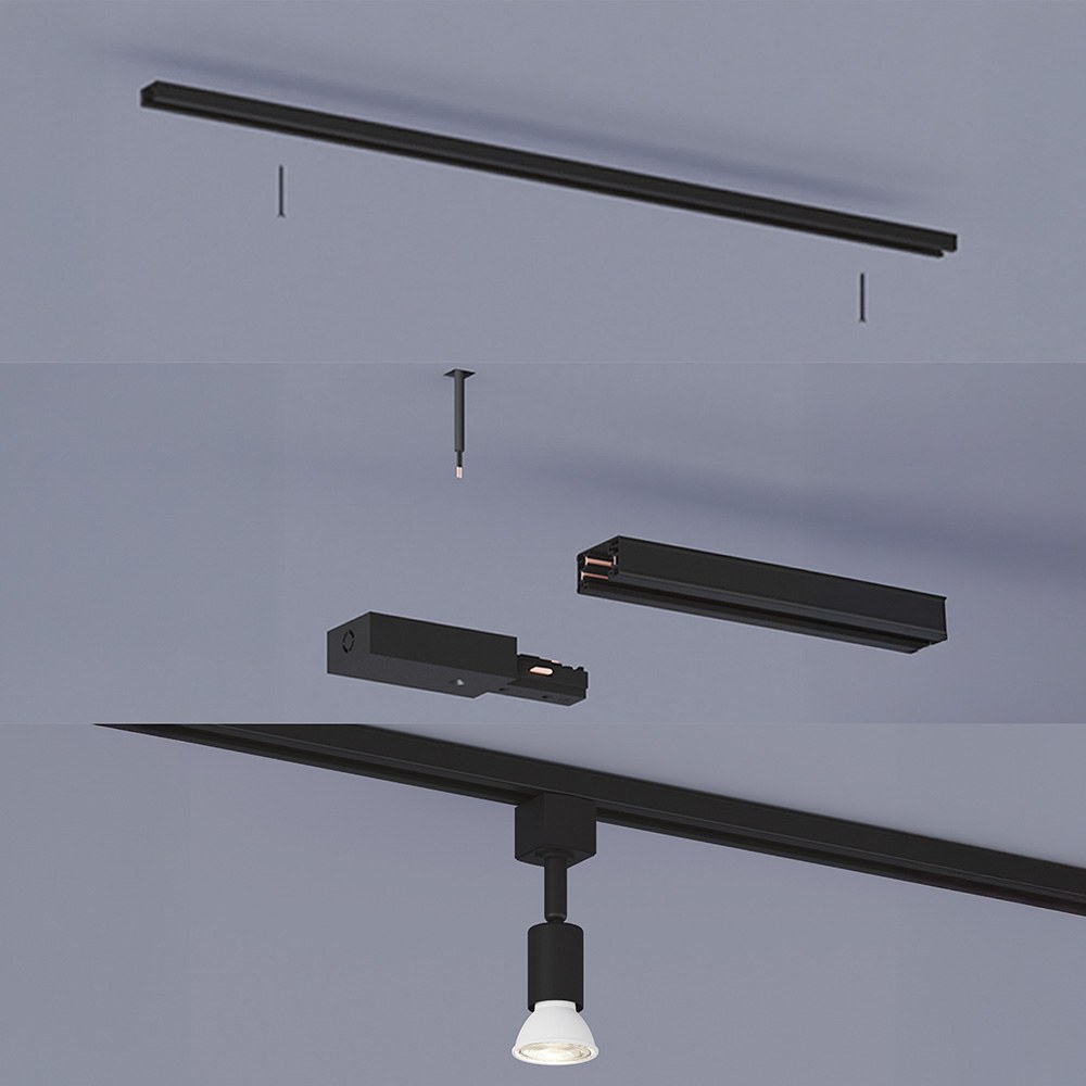 Projetor easylink tobia GU10, preto - Image 5
