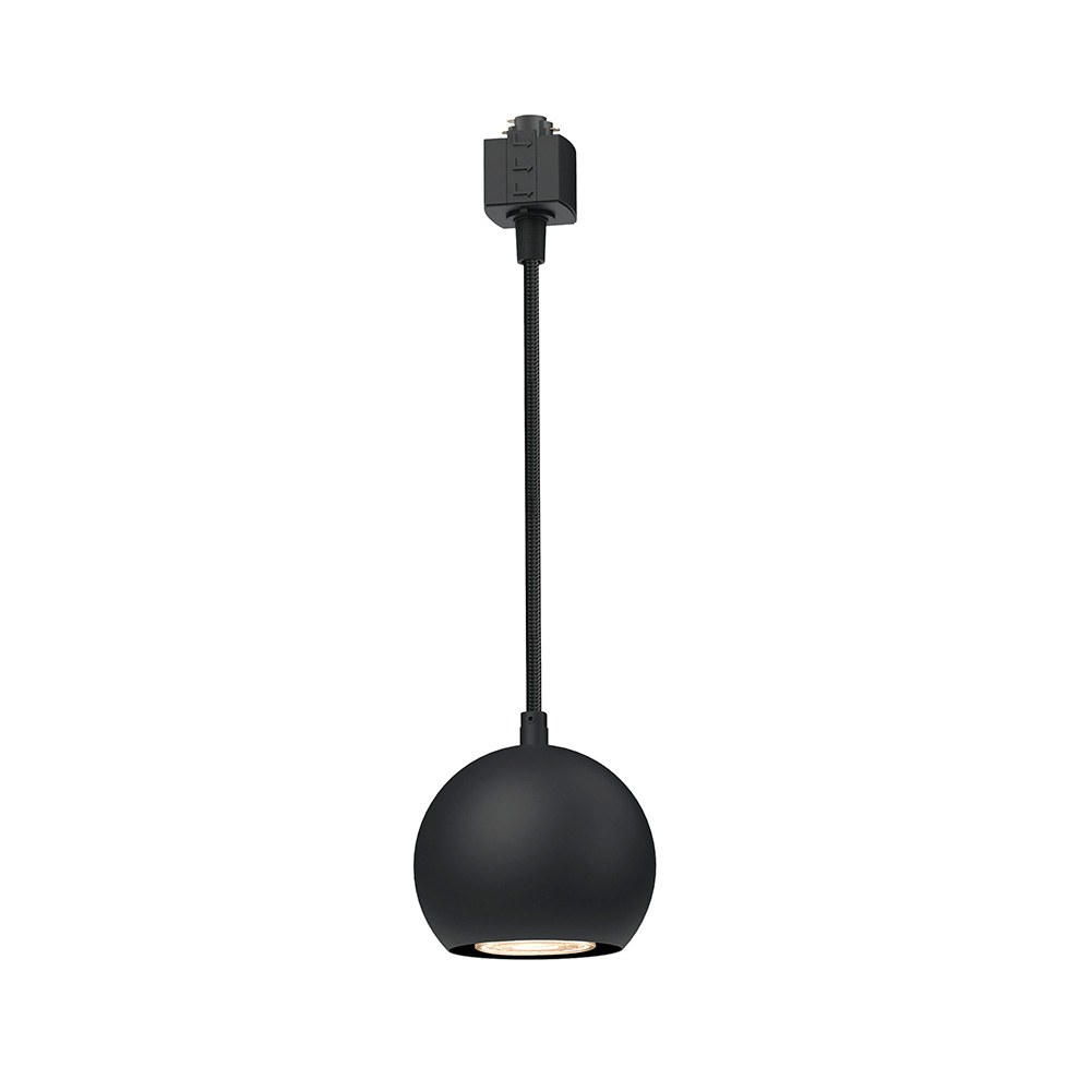Candeeiro de teto easylink, suspenso, colby GU10, preto, Ø100 x 1360 mm