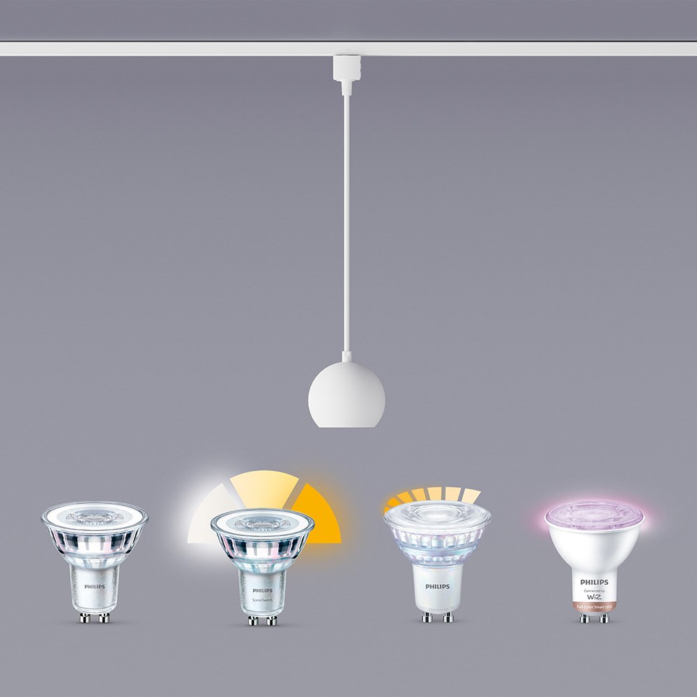 candeeiro de teto easylink, suspenso, colby gu10, branco, ø100 x 1360 mm - Image 4