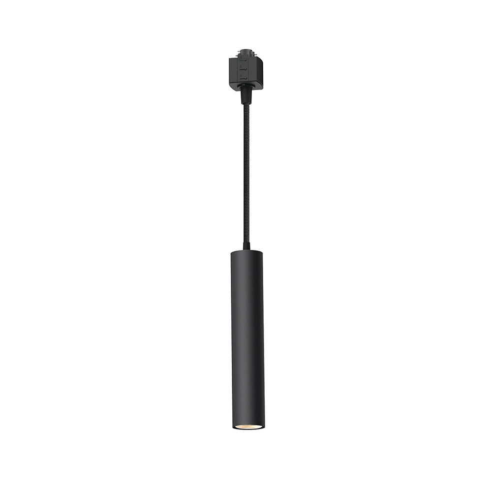 Candeeiro de teto suspenso easylink, paxie GU10, preto, Ø60 x 1550 mm