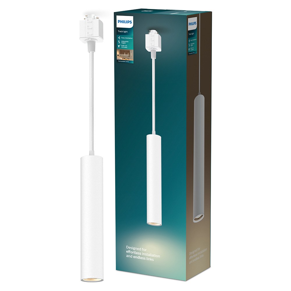 Candeeiro de teto suspenso easylink, paxie GU10, branco, Ø60 x 1550 mm - Image 2