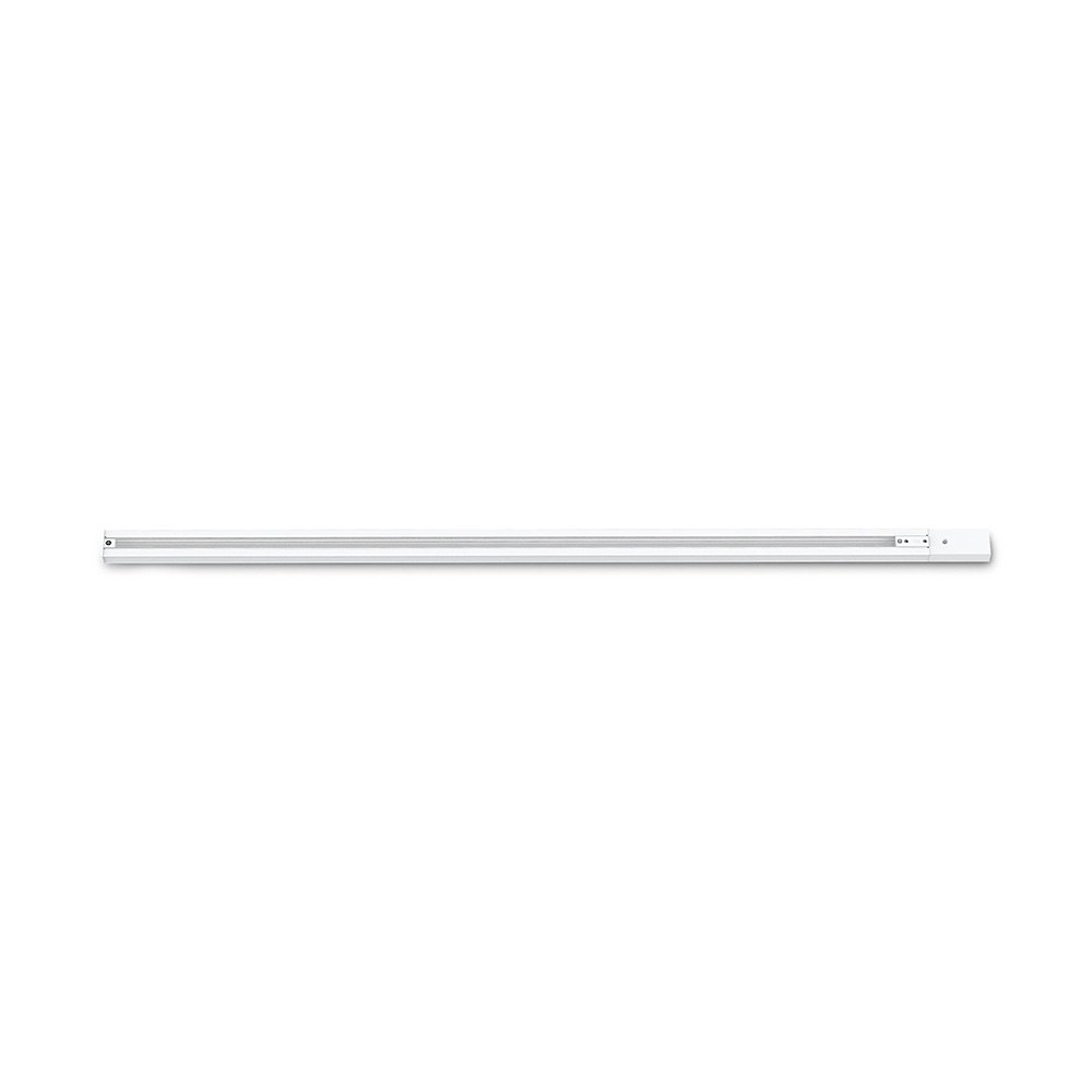 Trilho de extensão easylink 1 m, com alimentação, branco