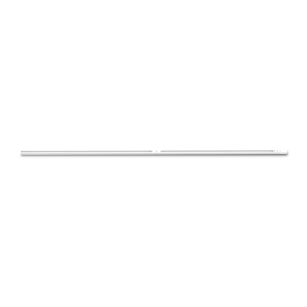 Trilho extensor easylink, 2 unidades x 1 m, com fonte de alimentação, branco
