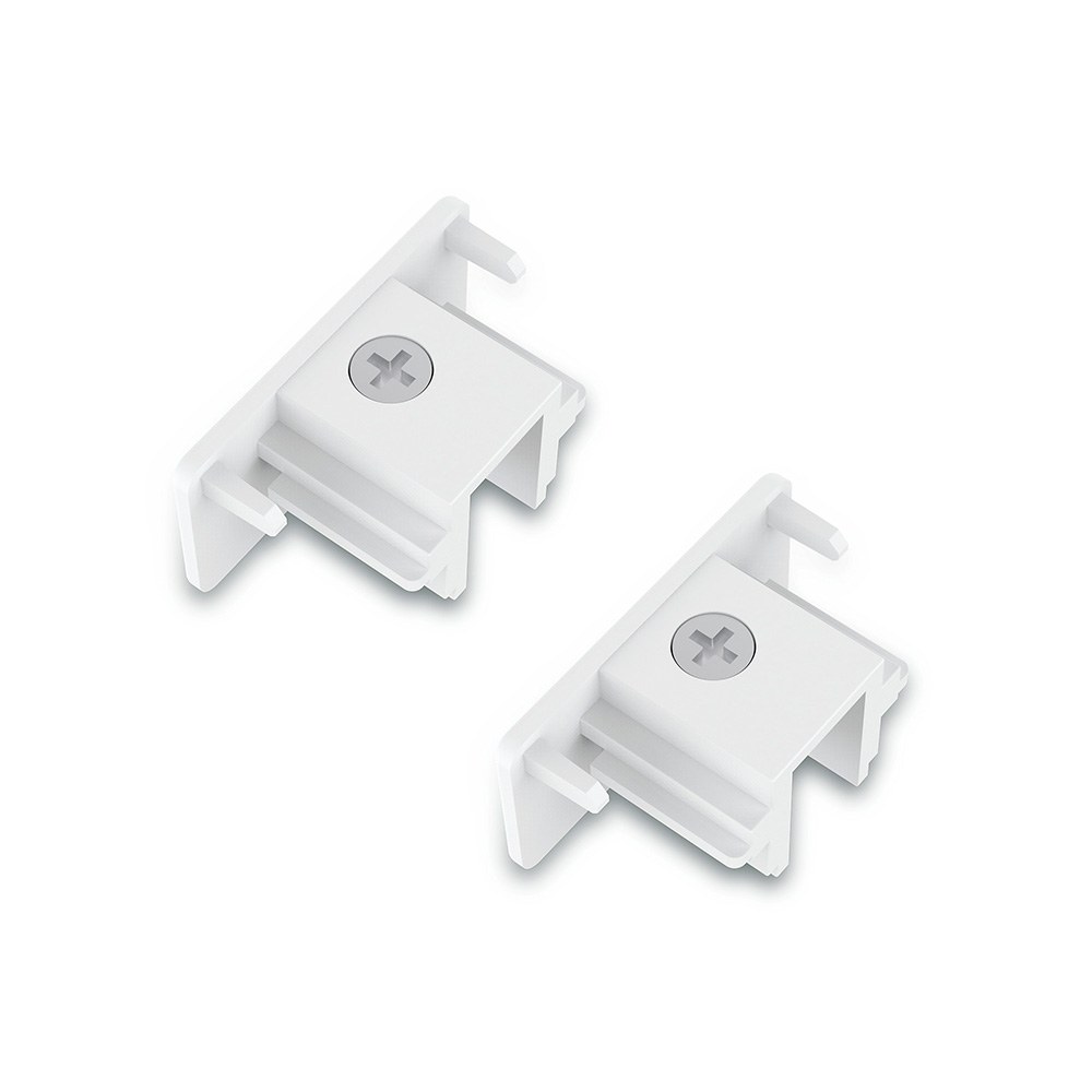Tampa de extremidade easylink, branca, 2 un