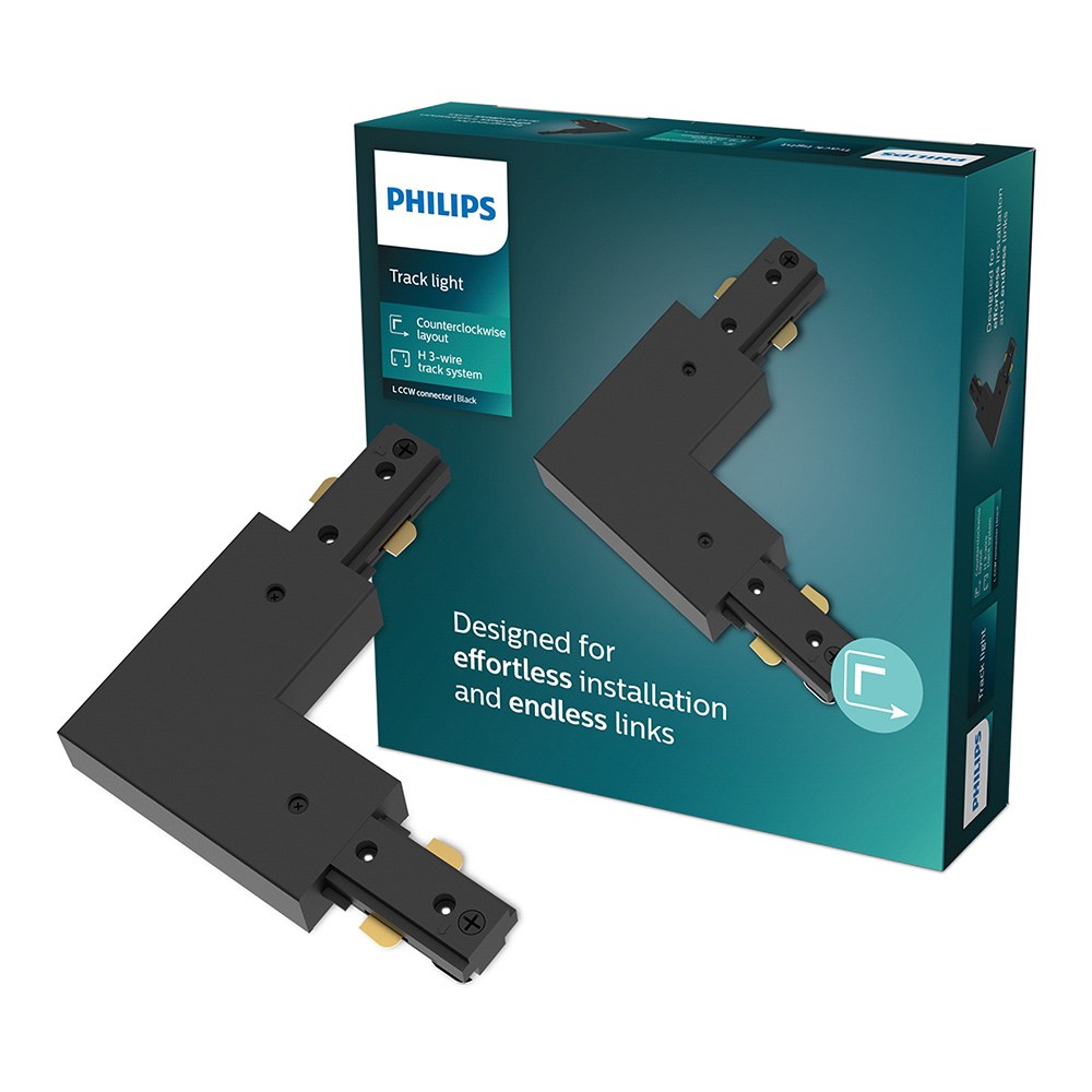 Conector L easylink sentido anti-horário, preto - Image 2