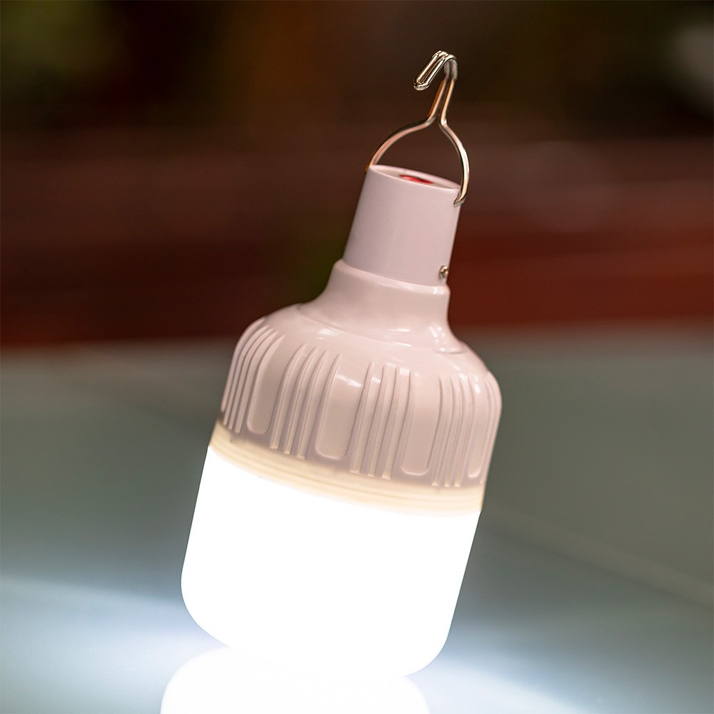 Lâmpada LED portátil recarregável, branca, 500 LM, IP44, 2 un - Image 3