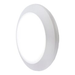 Plafon superfície redondo berta, translúcido, E27, branco, Ø275 x 80 mm