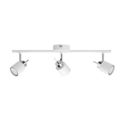 Candeeiro de 3 elementos meranti GU10 (lâmpada não incluída) branco  Ø8 x 47,4 x 15,5 cm