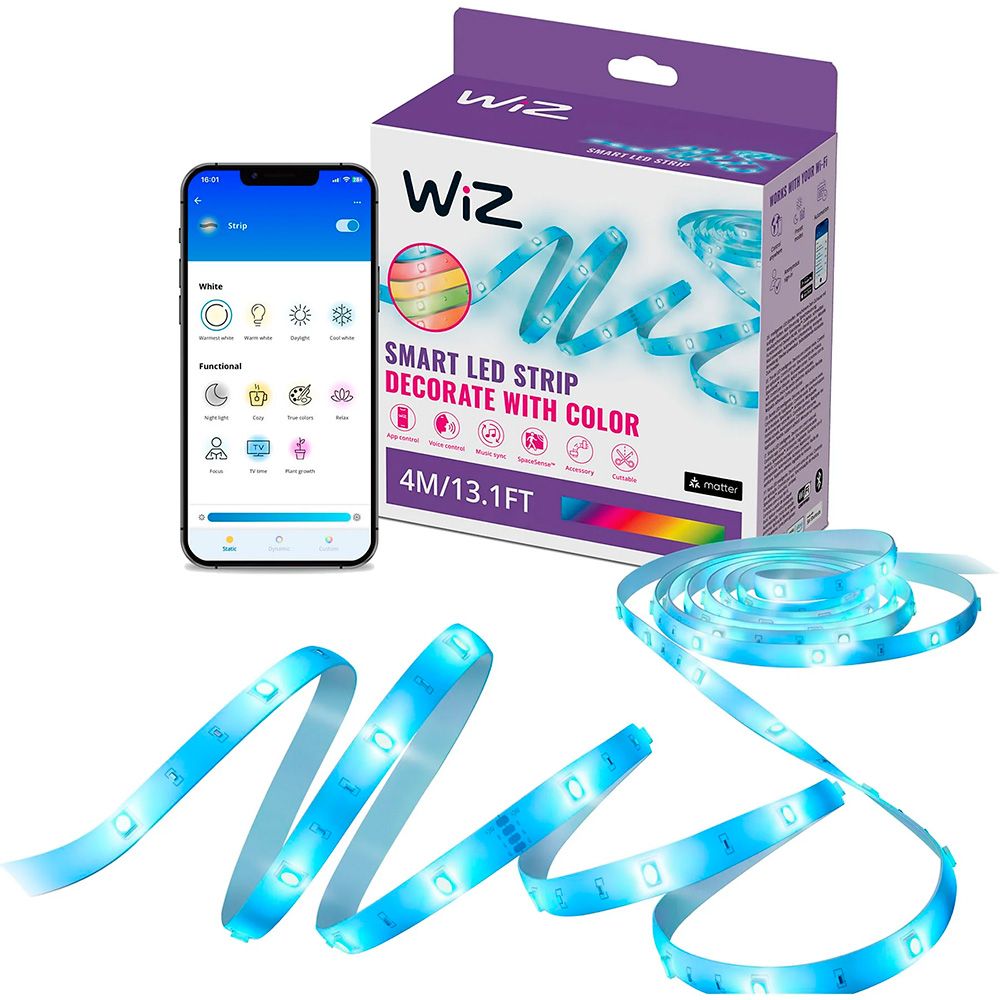 Fita LED RGB wi-fi, 4 m