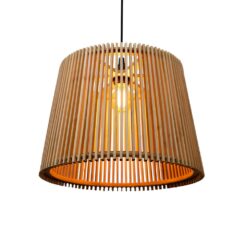 Luminária pendente okinawa 40, Ø39 x 28 cm