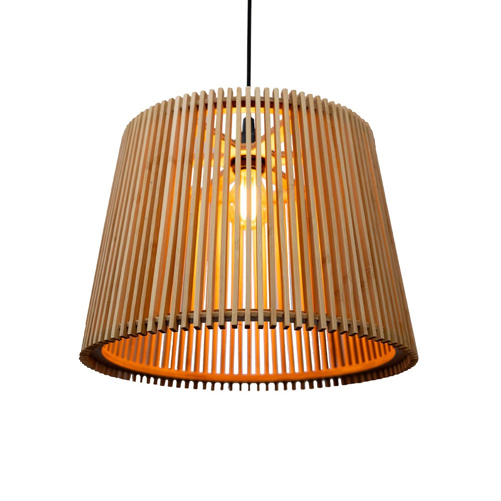 Luminária pendente okinawa 40, Ø39 x 28 cm
