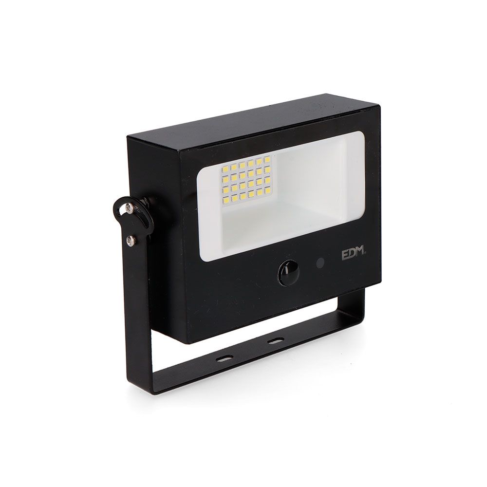 Projetor solar autobasculante, 7 W, 700 LM, 6500 K, com sensor de movimento, preto - Image 4