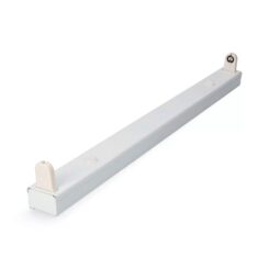 Armadura T8 especial para tubo LED de 60 cm, branca, 620 x 34 x 16 mm