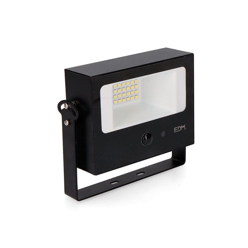 Projetor solar autobasculante, 10 W, 1800 LM, 6500 K, com sensor de movimento, preto - Image 4