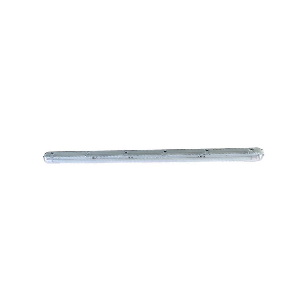 Armadura estanque 1 tubo LED 150 cm, IP65, branca, 1562 x 85 x 94 mm
