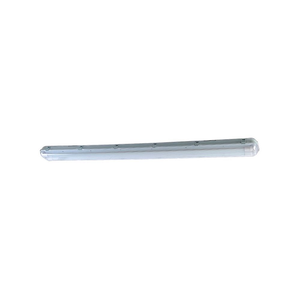 Armadura estanque 2 tubos LED 150 cm, IP65, branca, 1562 x 135 x 94 mm