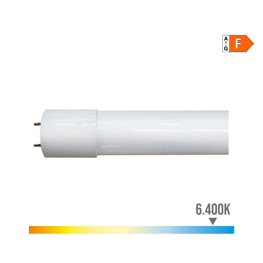 EDM Tubo LED T8 9 w 900 lm 6500 k luz fria (eq.18w) ø2,6 x 60 cm