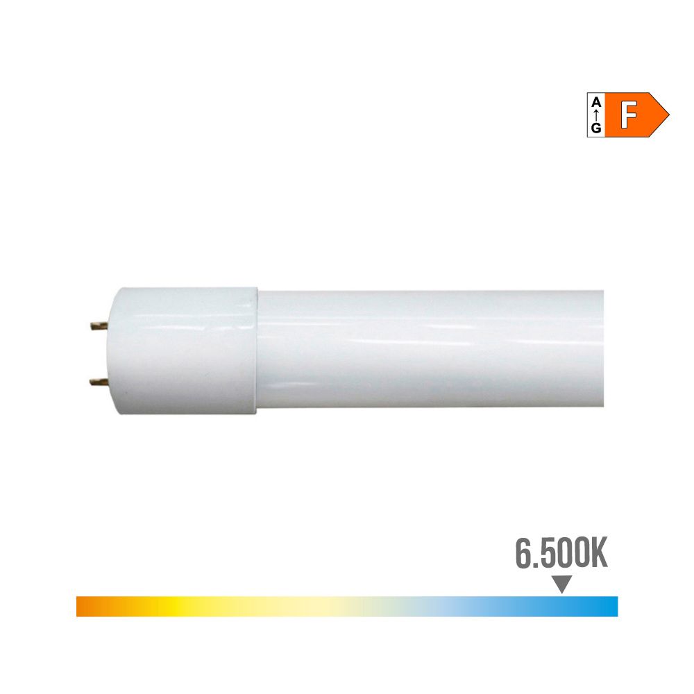 EDM Tubo LED T8 18 w 2000 lm 6500 k luz fria (eq.36w) ø2,6 x 120 cm