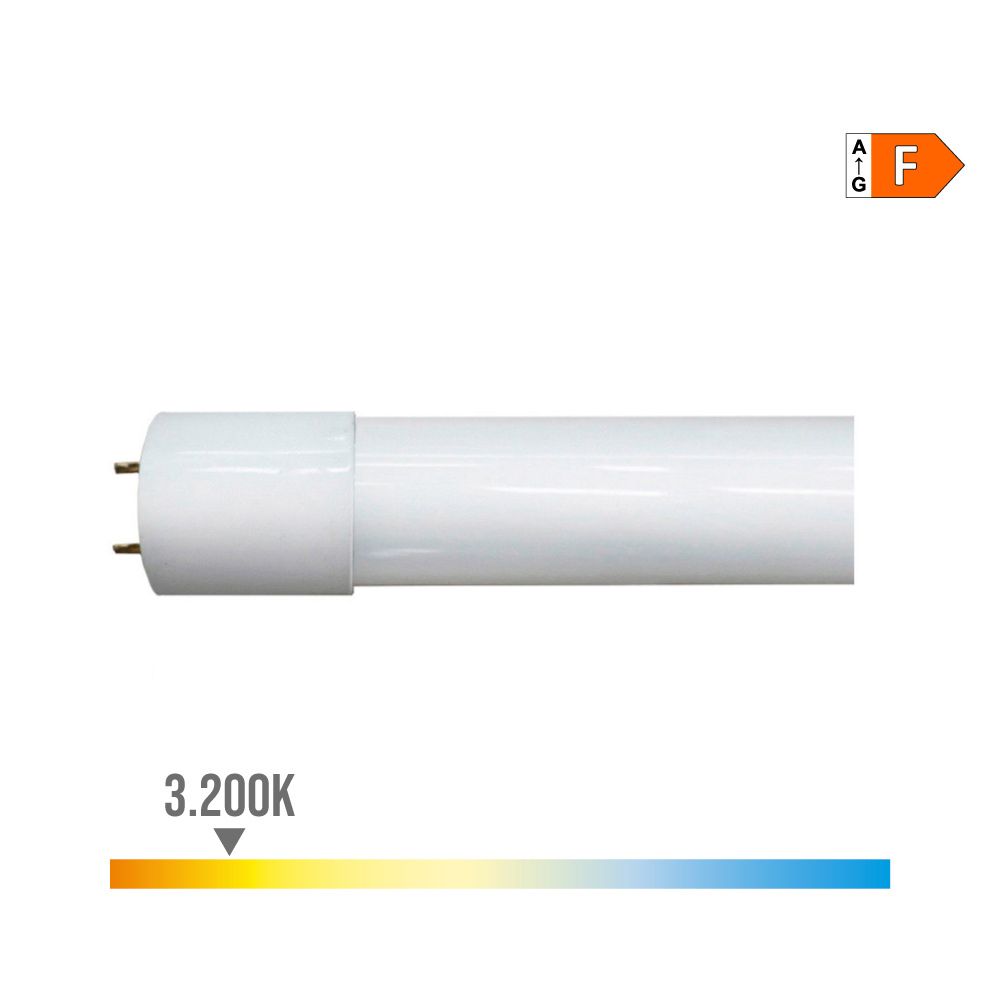 EDM Tubo LED T8 22 w 2310 lm 3200 k luz quente (eq.58w) ø2,6 x 150 cm