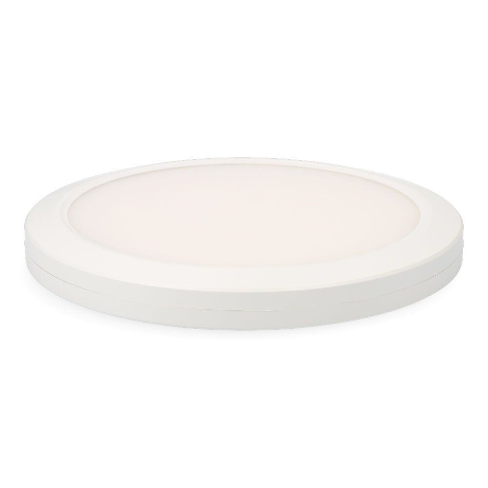 Downlight ajustável LED superfície/embutir 20 W 2050 LM, moldura branca, 3CCT, Ø22,5 cm - Image 2