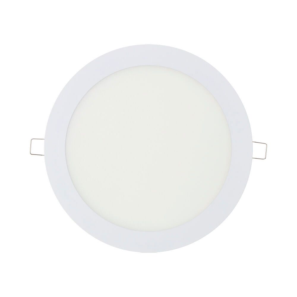EDM Downlight LED redondo embutido 20 w luz diurna 4000 k 1500 lm branco ø22,5 cm - Image 2